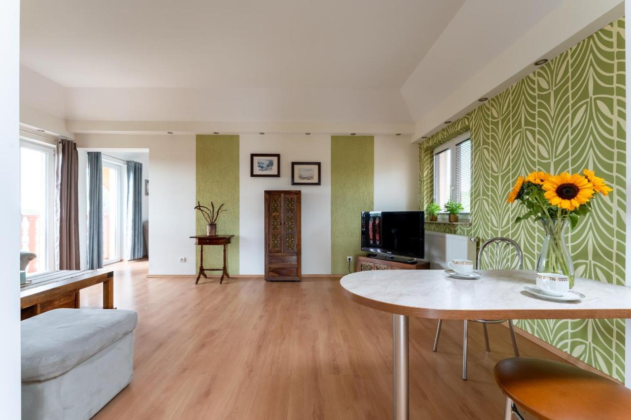 Apartament Green Hill Z Balkonem I Widokiem Na Karkonosze - Space Apart 옐레니아구라 외부 사진
